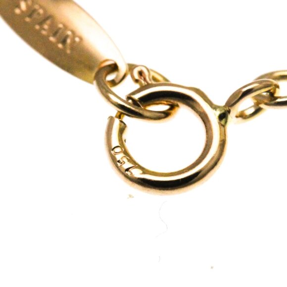 TIFFANY 18k Gold Diamond Charm Bracelet - Picture 9 of 14